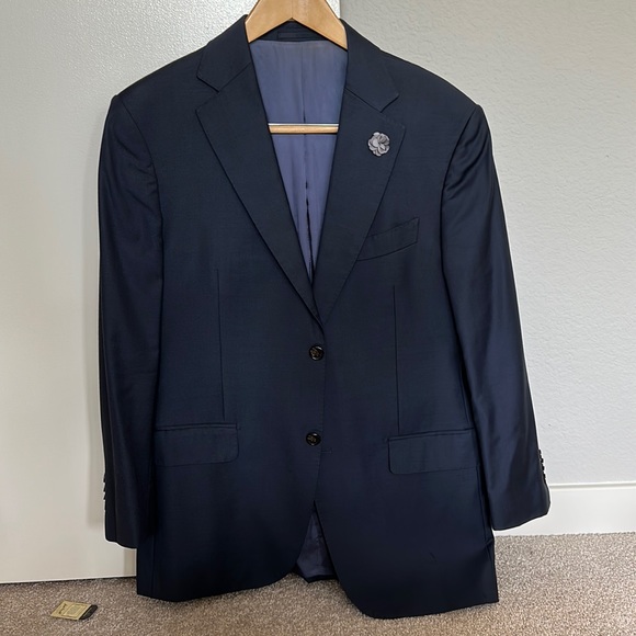 Suit supply suit jacket in 40r